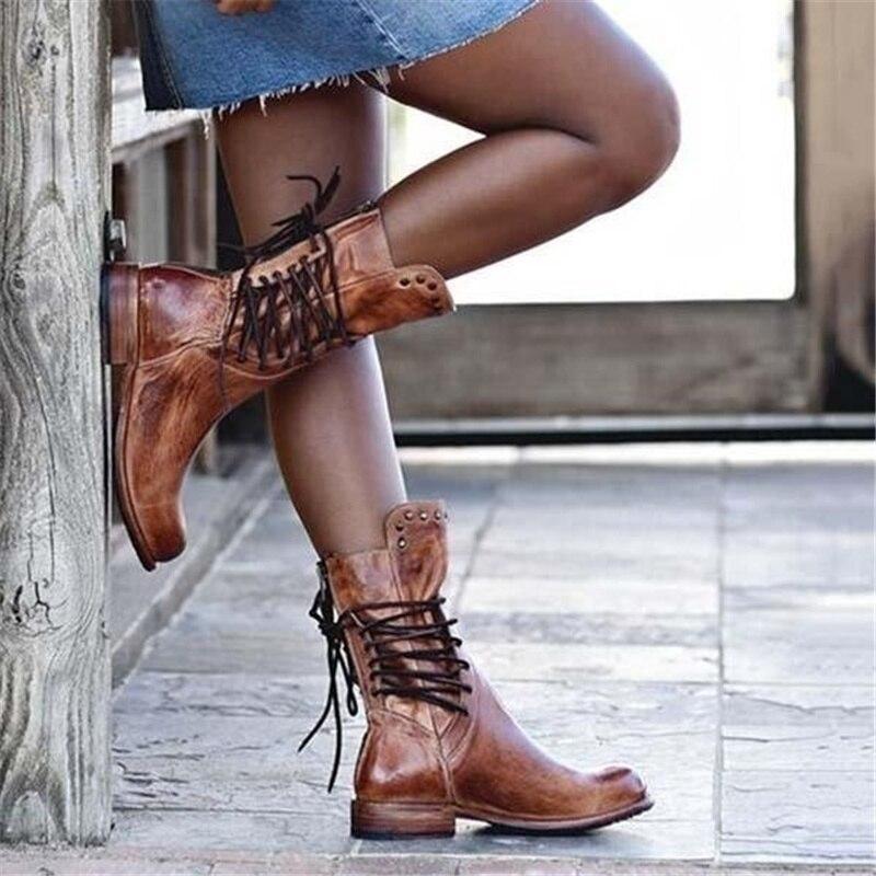 Rose - Leather boots