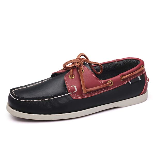 MEN'S LEATHER BOAT SHOES 41603460