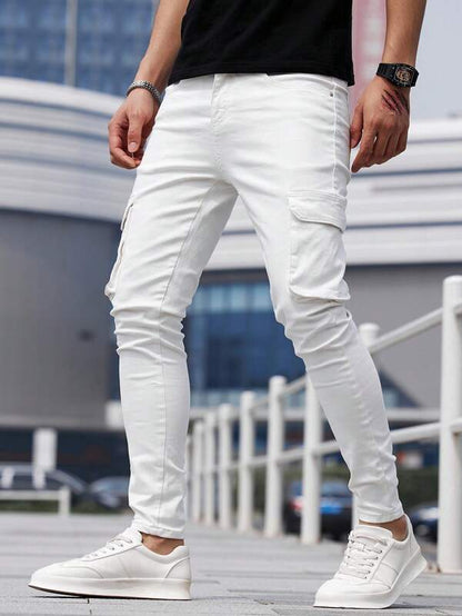 Manfinity LEGND Cotton Skinny Jeans