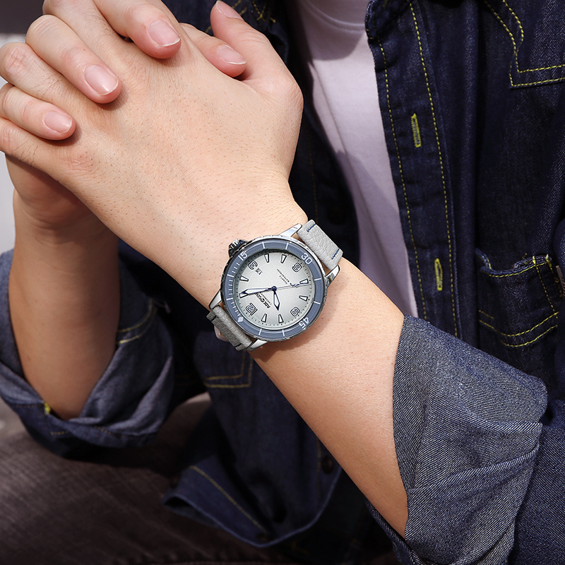 Leather Strap Casual Watch