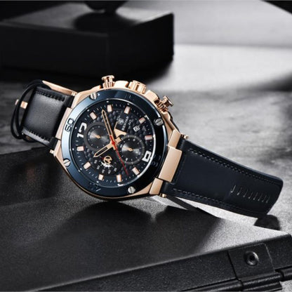 Quartz Multifunction Sport Chronograph Watch