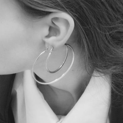 Noé Hoops Silver