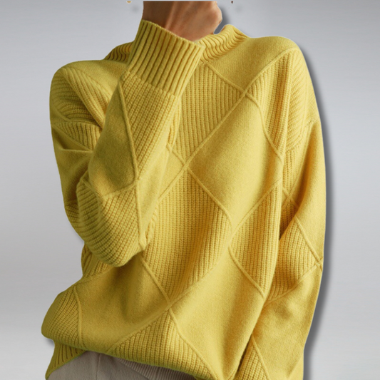 ADELLE™ | CASHMERE TURTLENECK SWEATER