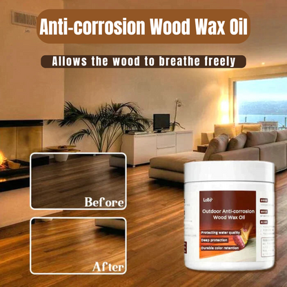 Outdoor Anti-Corrosion Wood Wax Oil (Waterproofing and Renovation)