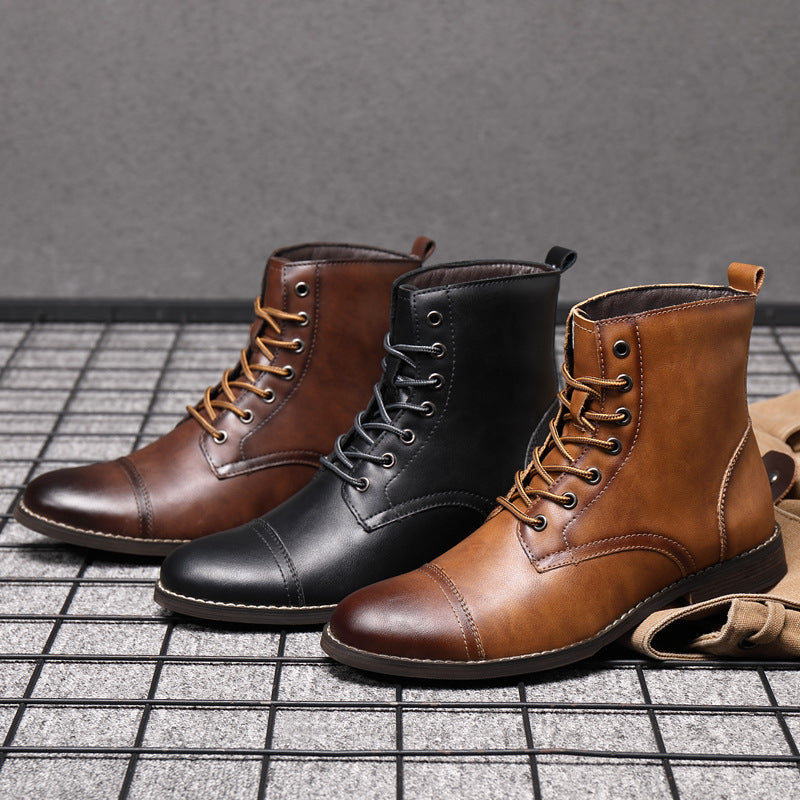 Claude | Genuine Leather Boots