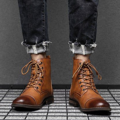 Claude | Genuine Leather Boots