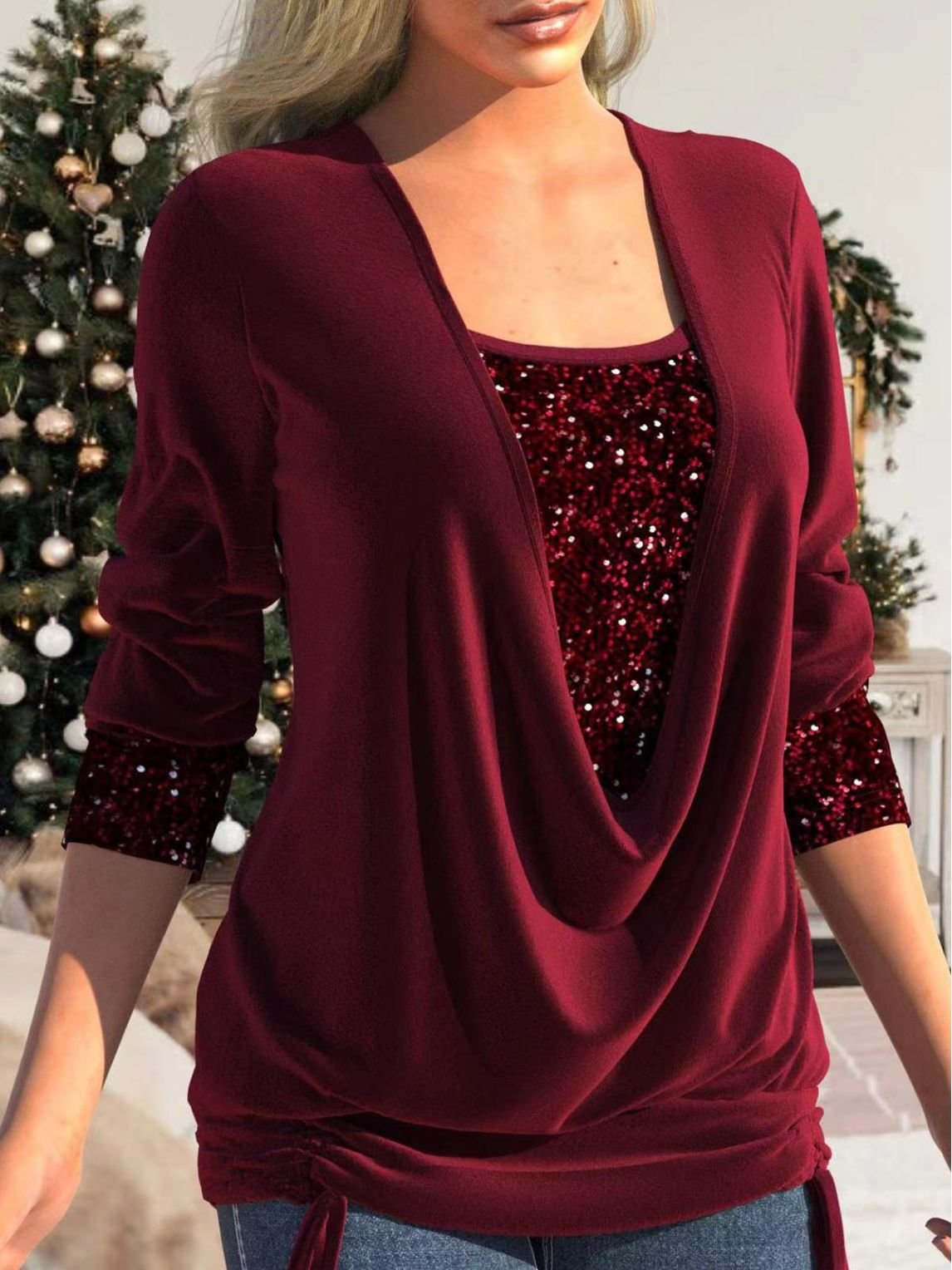 Flaire™ | Glitter Top