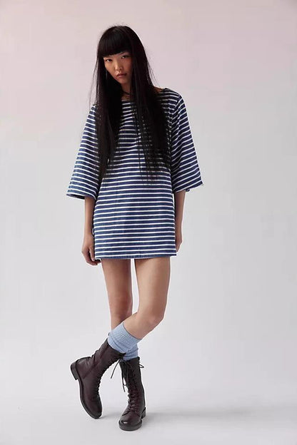 Contrast Striped T-Shirt