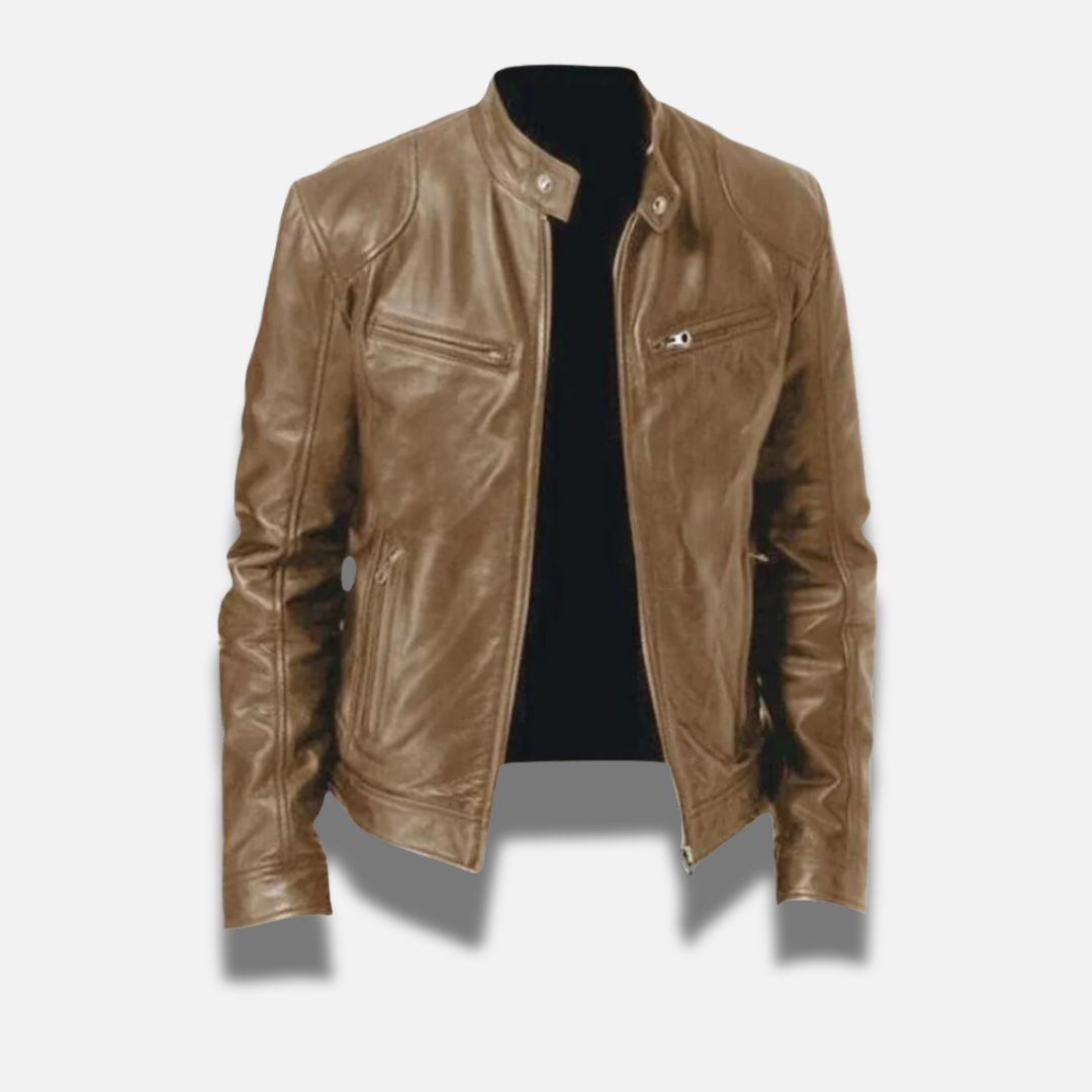 Armand™ - Timeless Leather Jacket