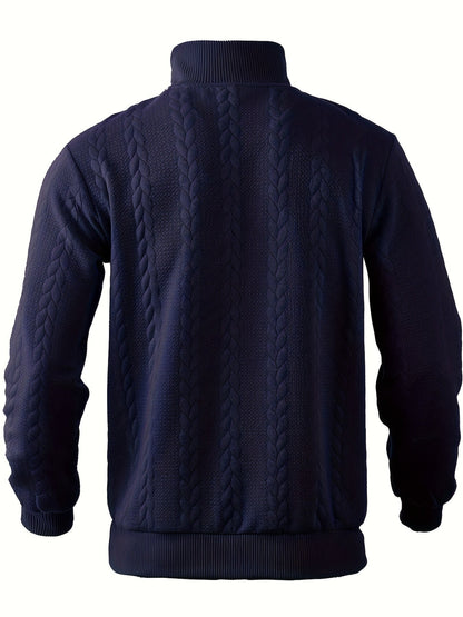 Dylan - Vintage Men's Zip Sweater