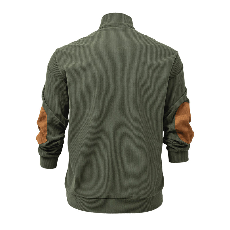 Men's Outdoor Casual Stand Collar Long Sleeve Sweatshirt 35682481X