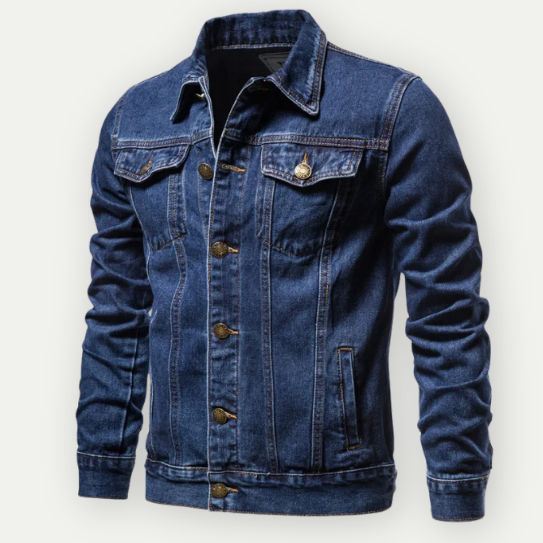 Antonio™ - Classic Denim Trucker Jacket for Men