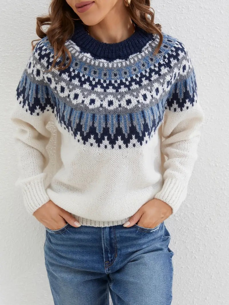 Eleanor - Vintage Fair Isle Sweater