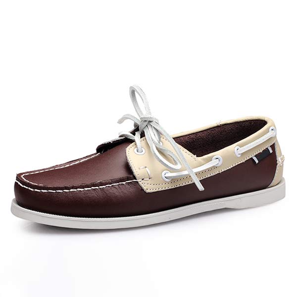 MEN'S LEATHER BOAT SHOES 41603460