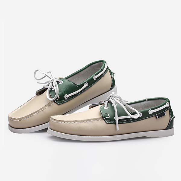 MEN'S LEATHER BOAT SHOES 41603460