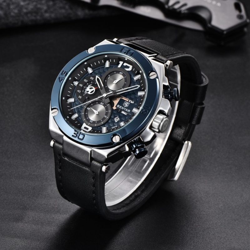 Quartz Multifunction Sport Chronograph Watch