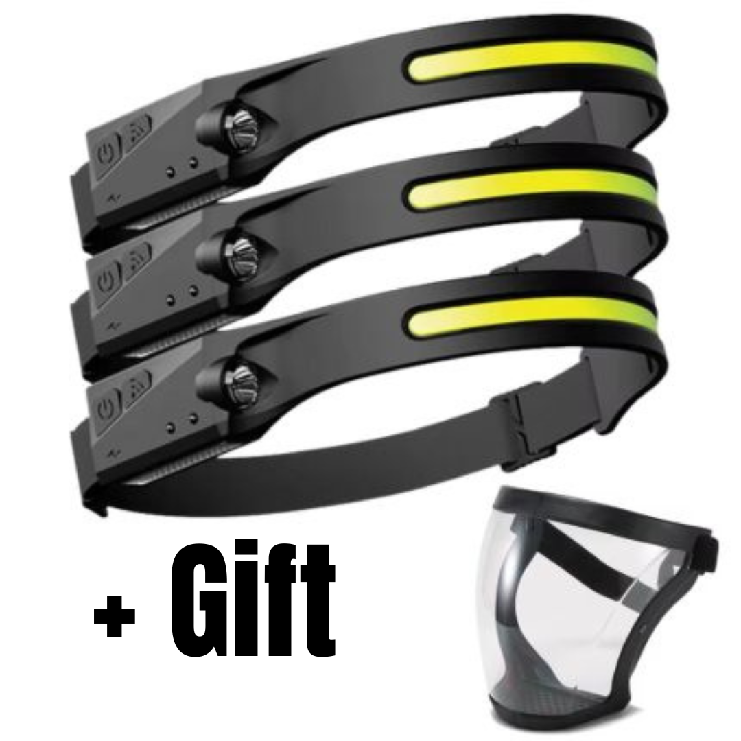 Headlamp with Sensor + GIFT