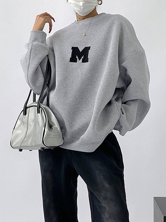 ADRIANA - Minimalism Oversized Sweatshirt