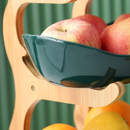 Bamboo Fruit Basket for Table