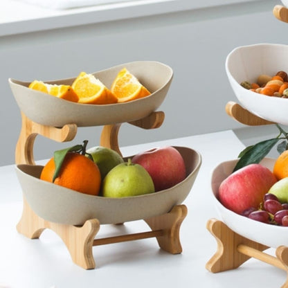 Bamboo Fruit Basket for Table