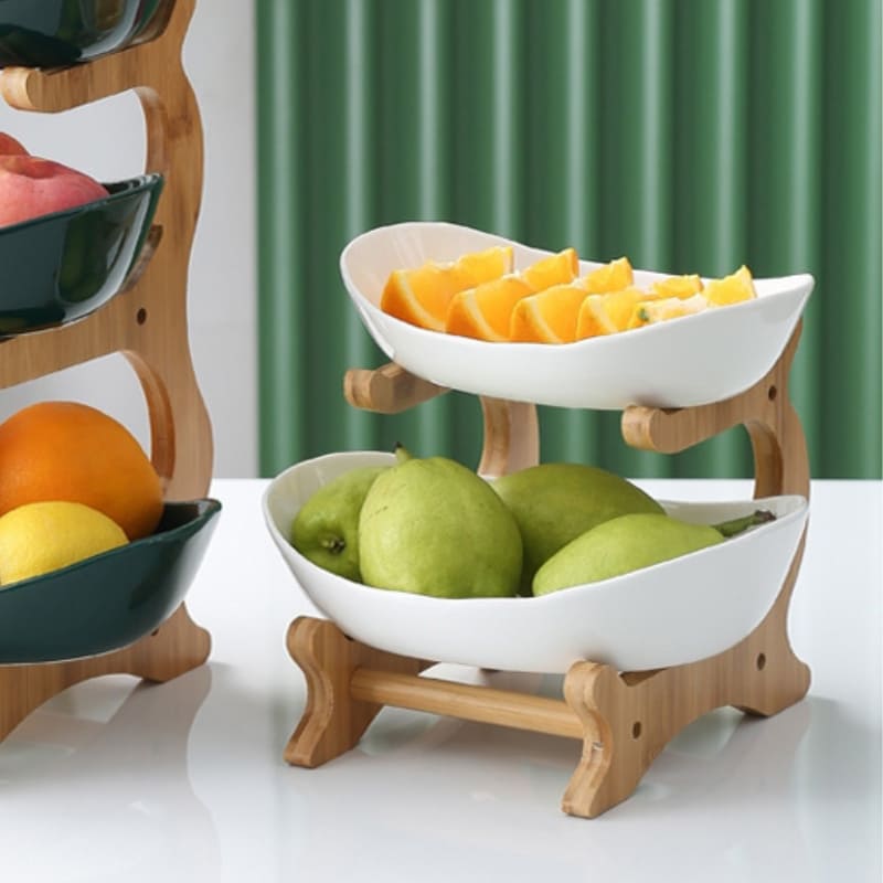 Bamboo Fruit Basket for Table