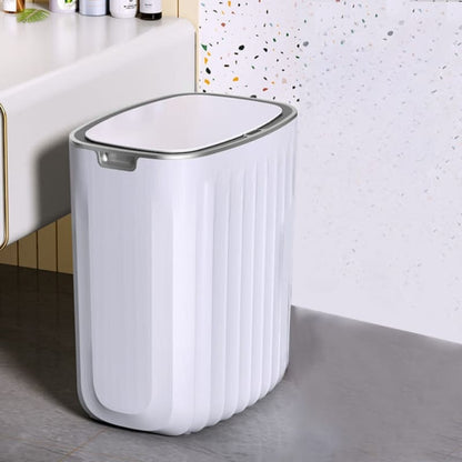 Automatic trash can with smart sensor for bathroom and kitchen