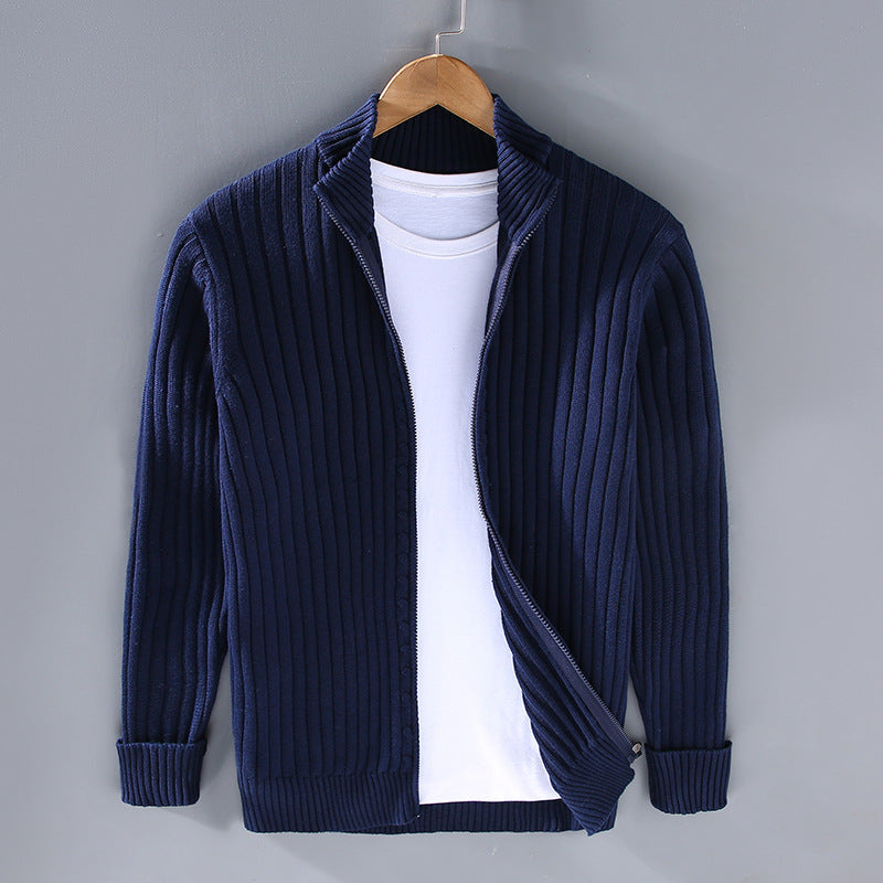 Nivo™ - Ribbed Zip Cardigan