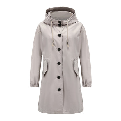 Betsy | Wind & Water Proof Button Down Coat