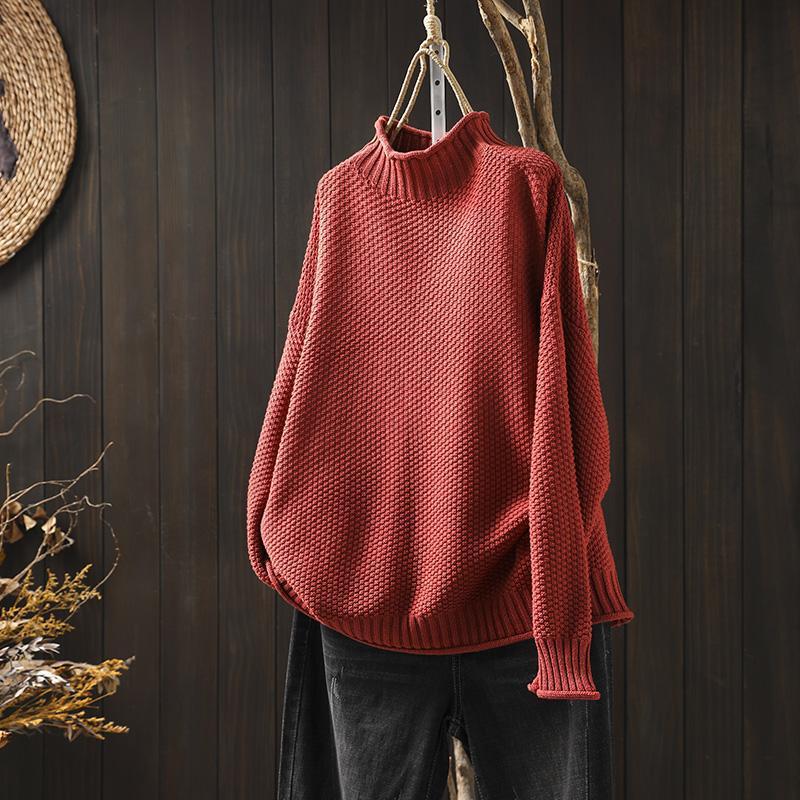 Kim | Waffle Knit Sweater 1+1 Free