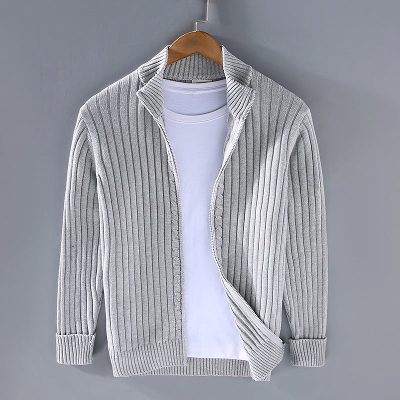 Nivo™ - Ribbed Zip Cardigan