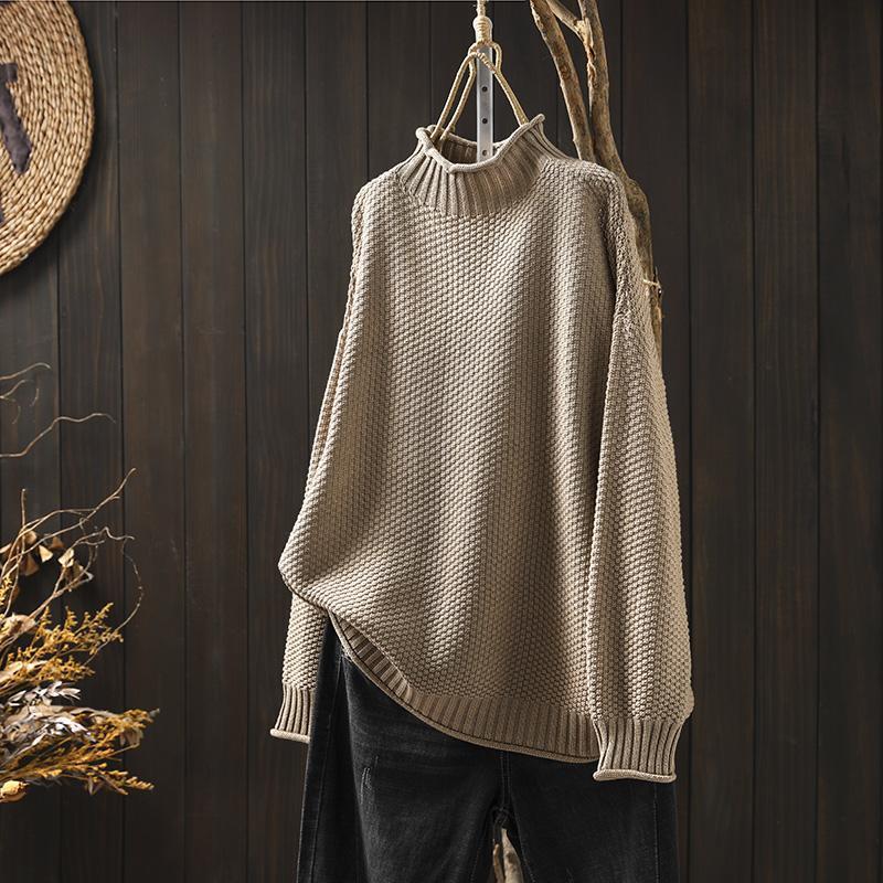 Kim | Waffle Knit Sweater 1+1 Free