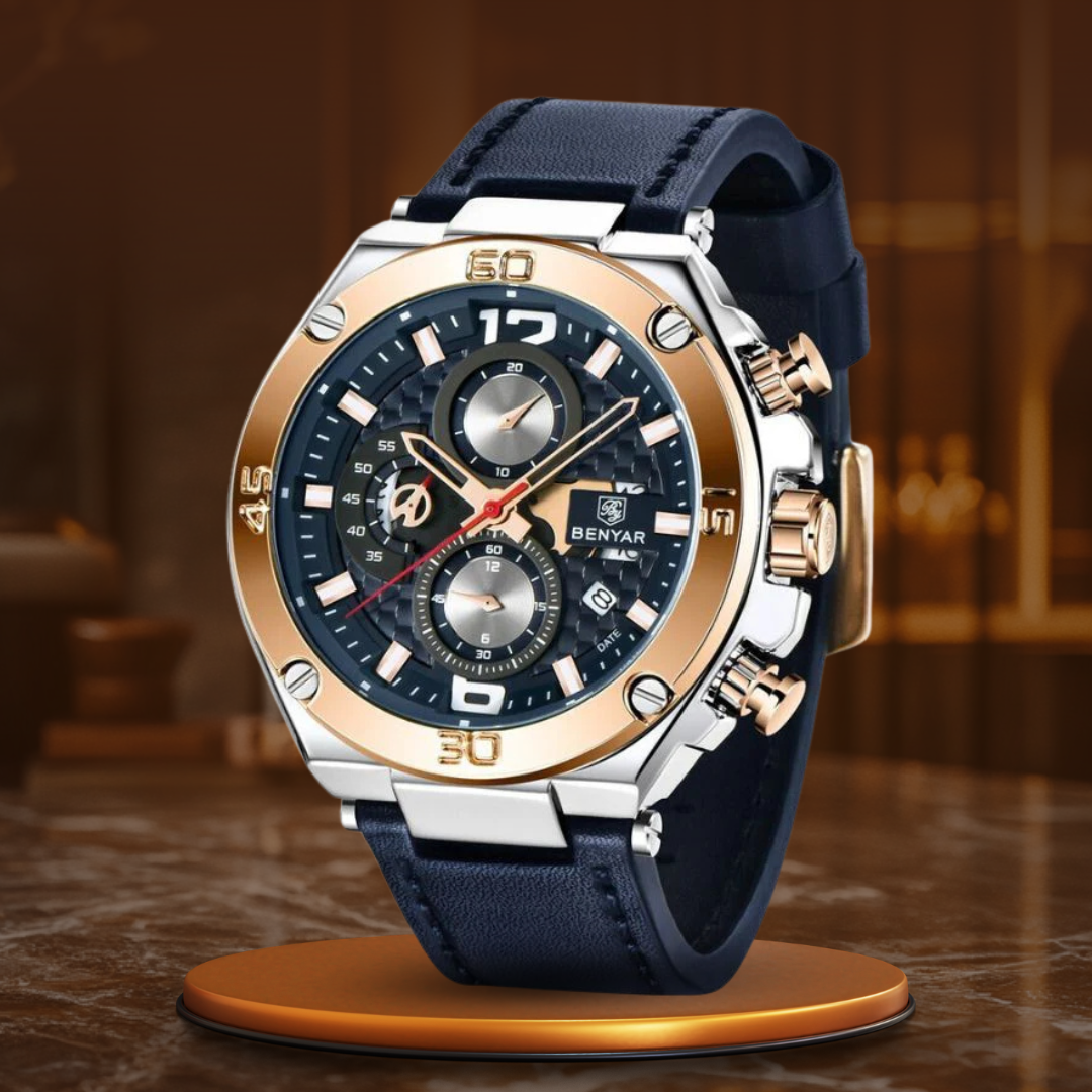 Quartz Multifunction Sport Chronograph Watch