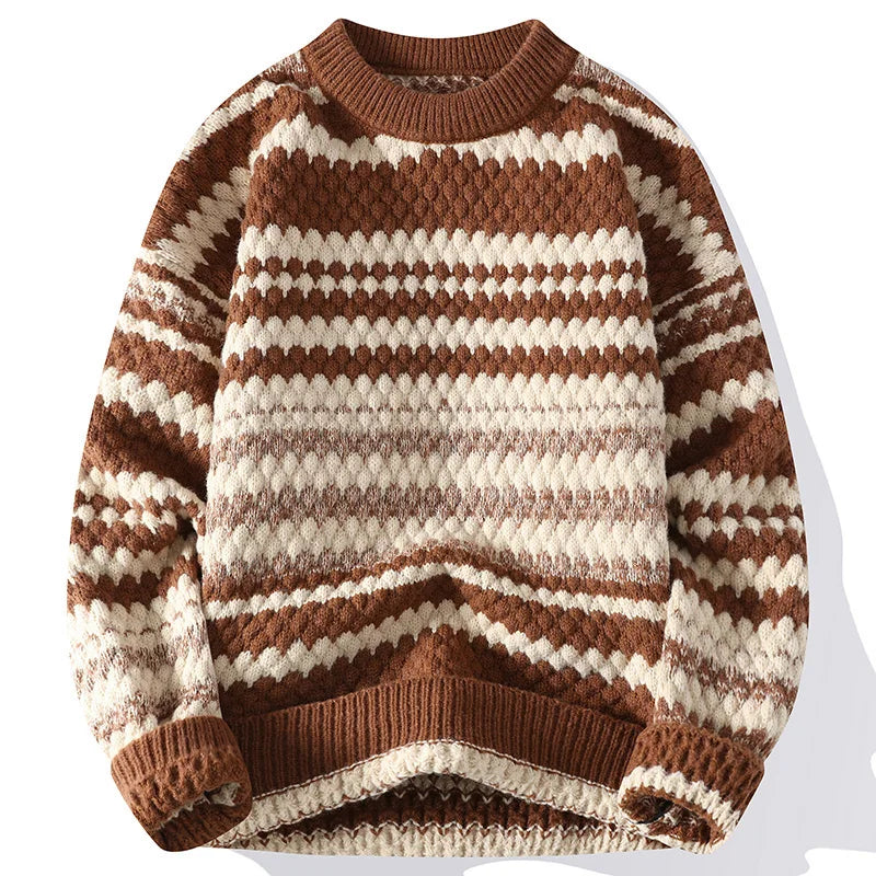 Gino™ | Striped Knitted Jumper for Men