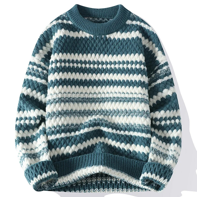 Gino™ | Striped Knitted Jumper for Men