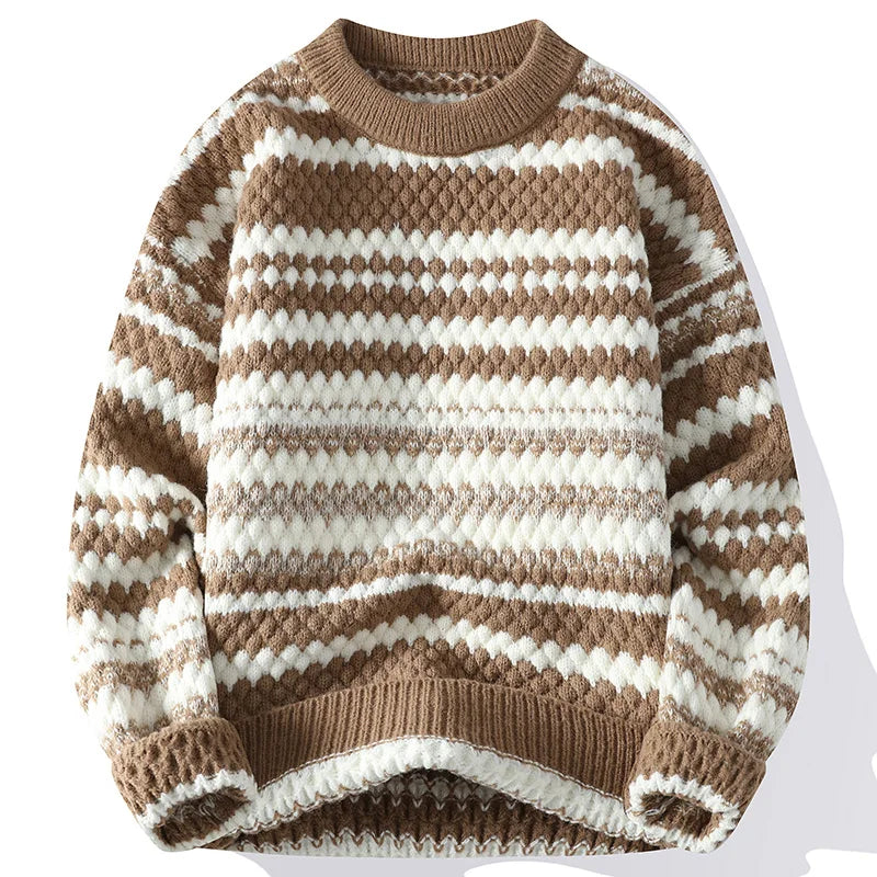 Gino™ | Striped Knitted Jumper for Men