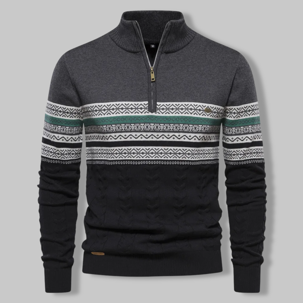 Alpina | Quarter Zip Sweater