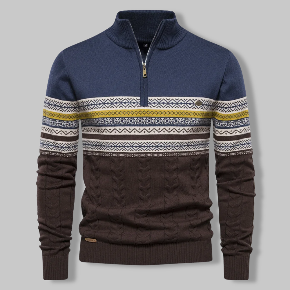 Alpina | Quarter Zip Sweater 1+1 Free