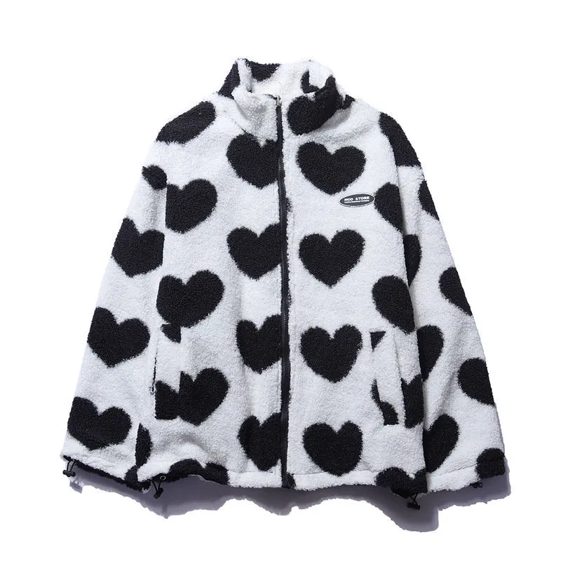 Nelly™ | Double-sided heart coat - unique collection