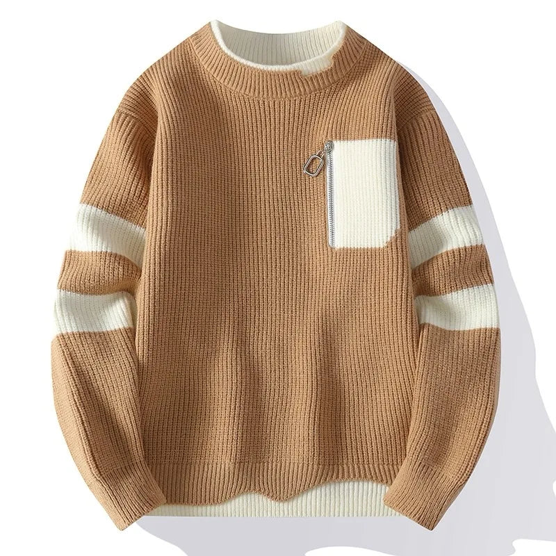 Kenji™ | Thick and Casual Knitted Jumper