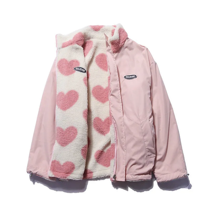 Nelly™ | Double-sided heart coat - unique collection