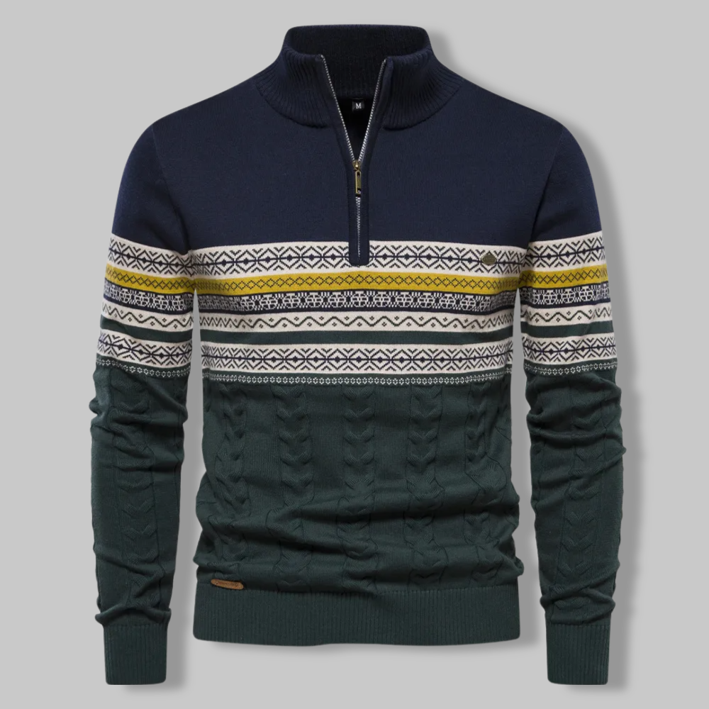 Alpina | Quarter Zip Sweater 1+1 Free