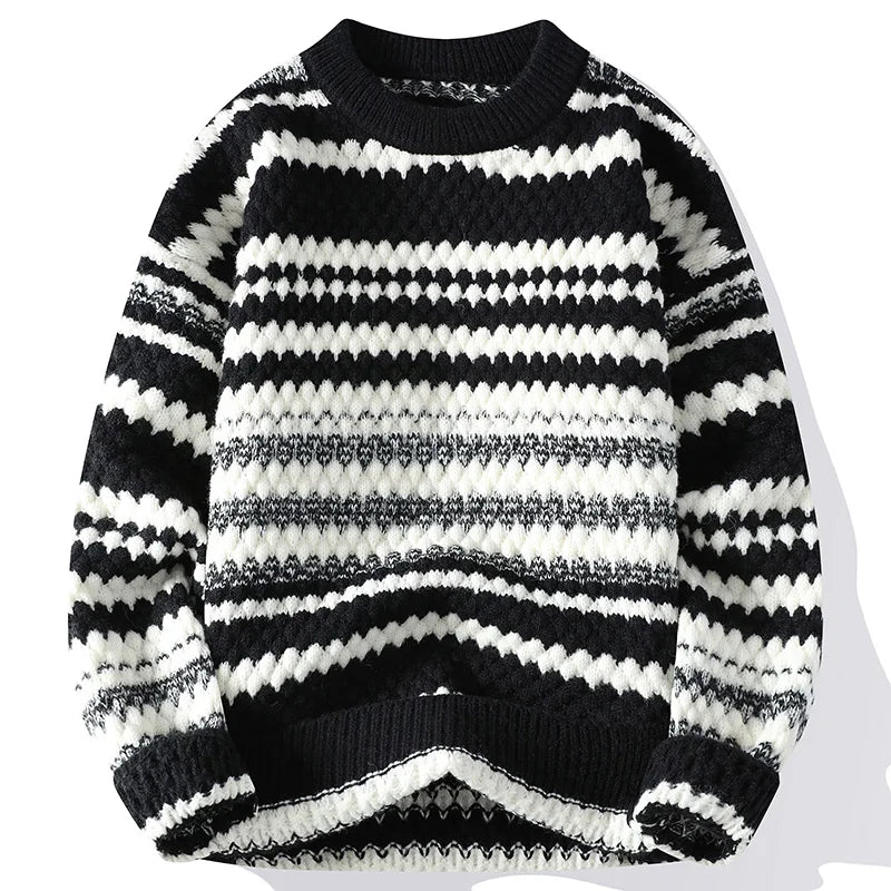 Gino™ | Striped Knitted Jumper for Men