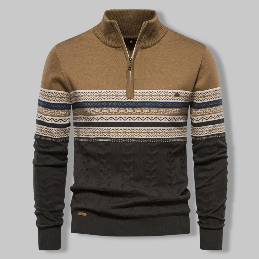 Alpina | Quarter Zip Sweater