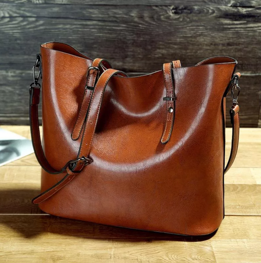 Francisca | Vintage Leather Shoulder Bag