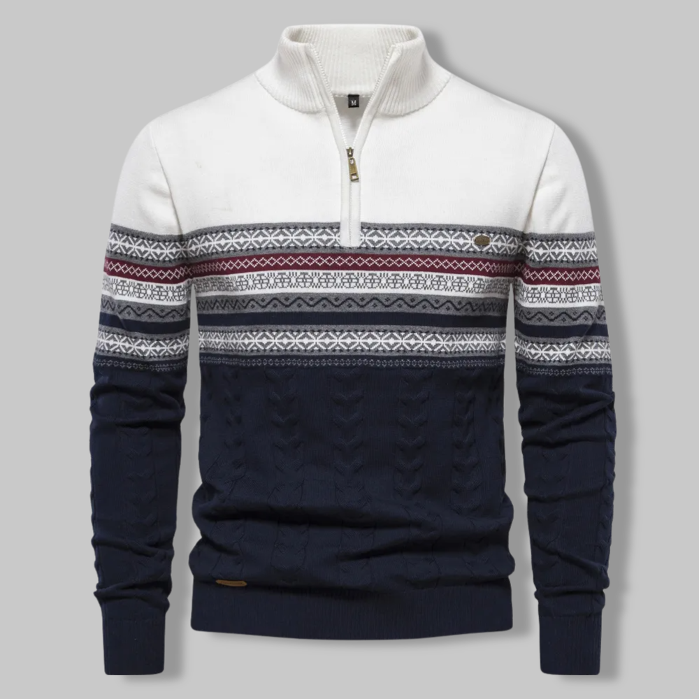 Alpina | Quarter Zip Sweater 1+1 Free