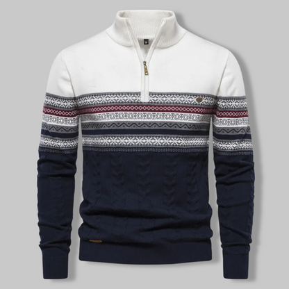 Alpina | Quarter Zip Sweater