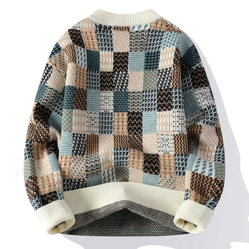 Dennis™ | Vintage Patchwork Cashmere Jumper for Men