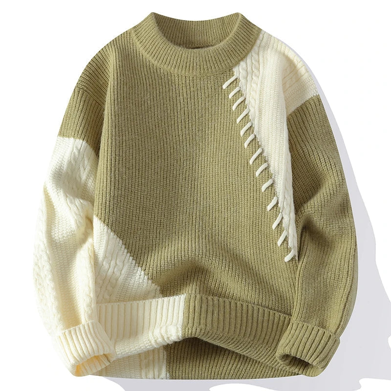 Polar™ | Casual Patchwork Jumper for Men