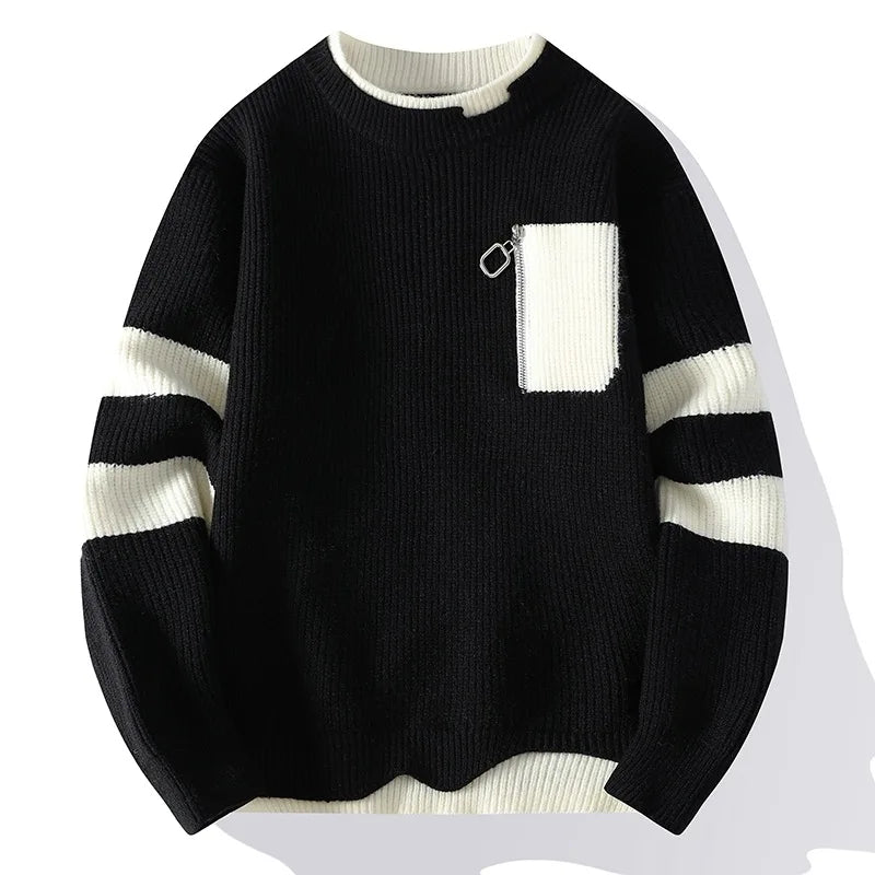 Kenji™ | Thick and Casual Knitted Jumper