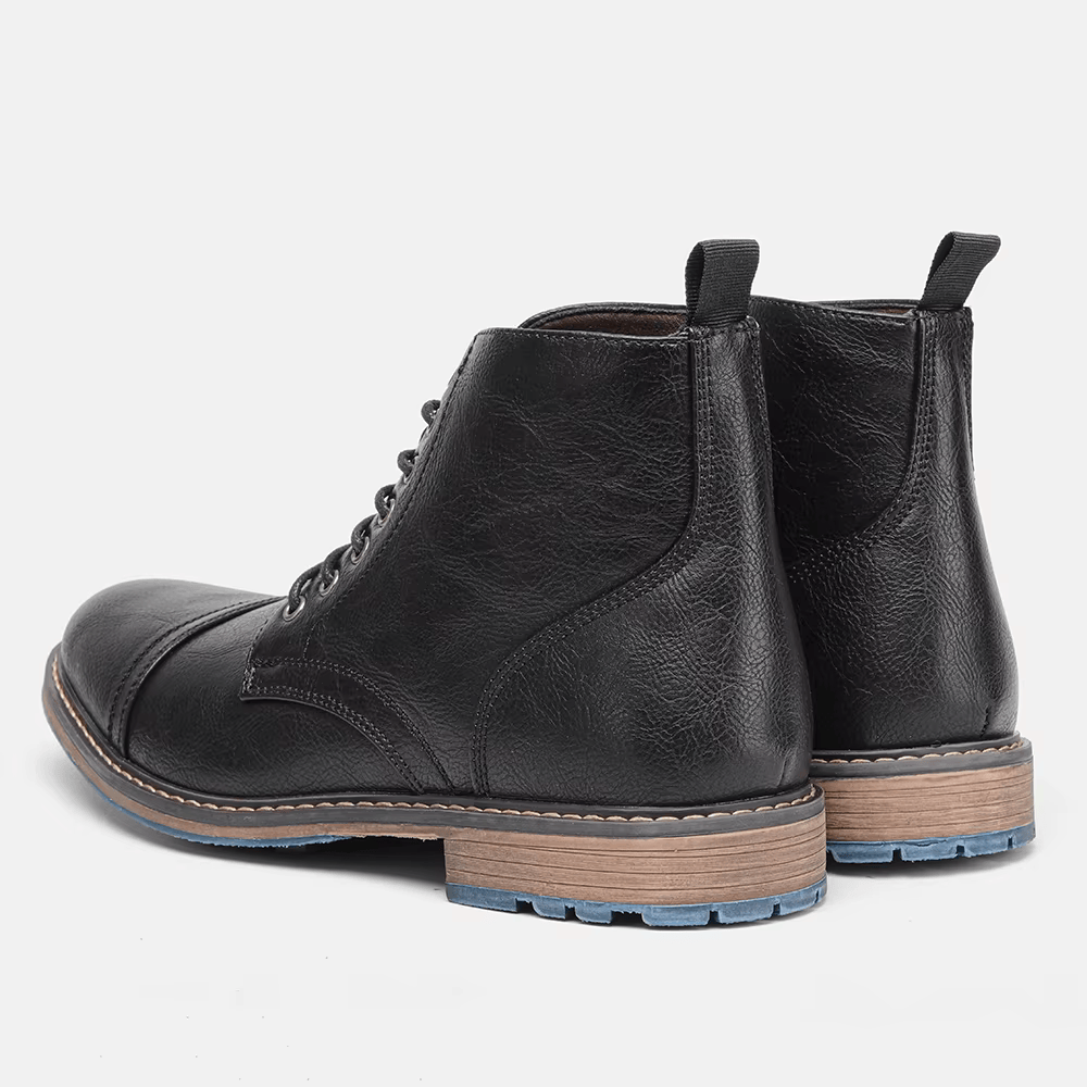 Conor | Fashion Leather Ankle Boots